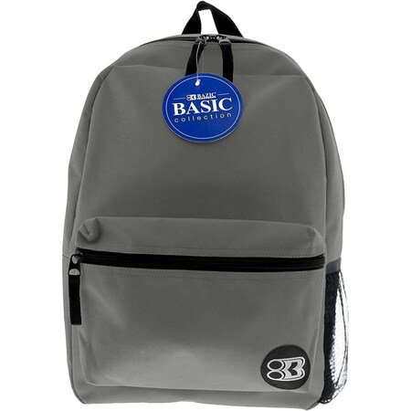 Final Destination 16 in. Gray Basic Backpack FI3327293
